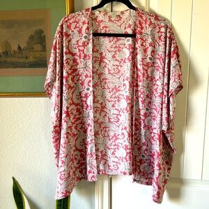 Beautiful LOFT cardigan with pretty paisley print size XS-S